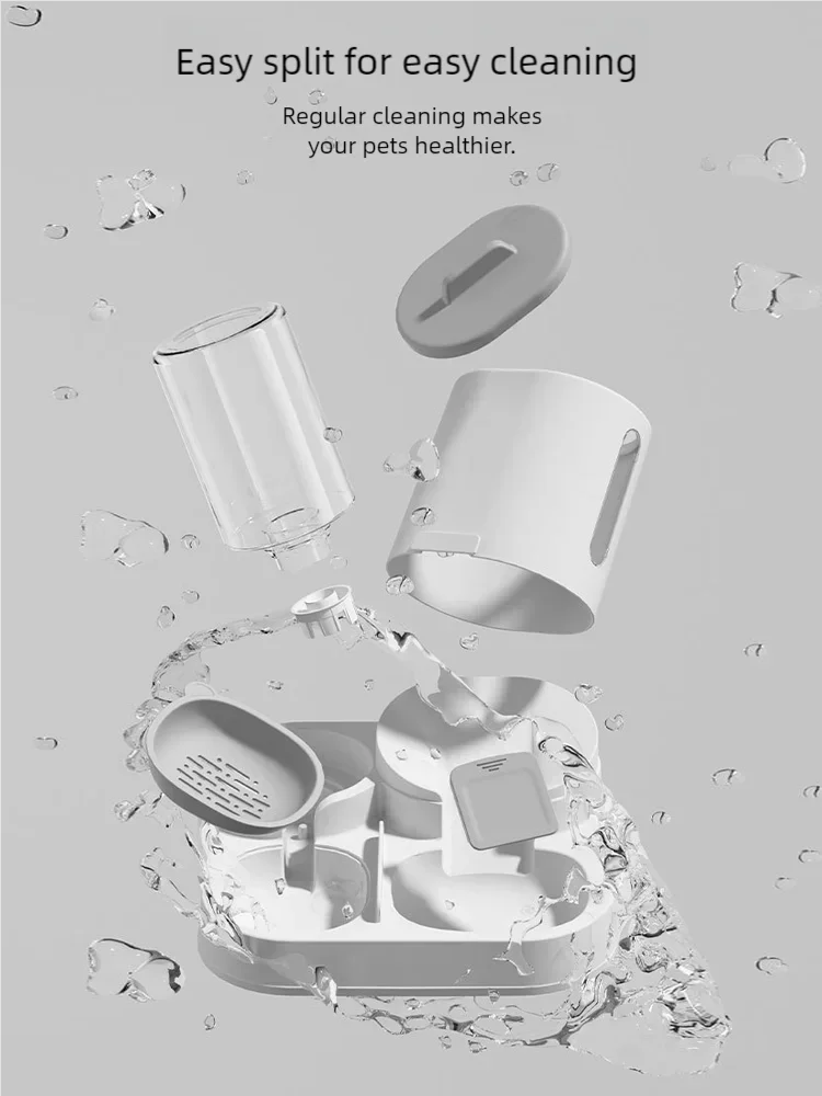 Pet Feeder And Water Dispenser Combo.