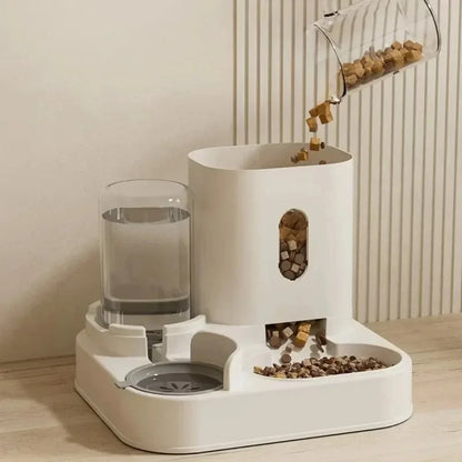 Pet Food Storage Dispenser Container.