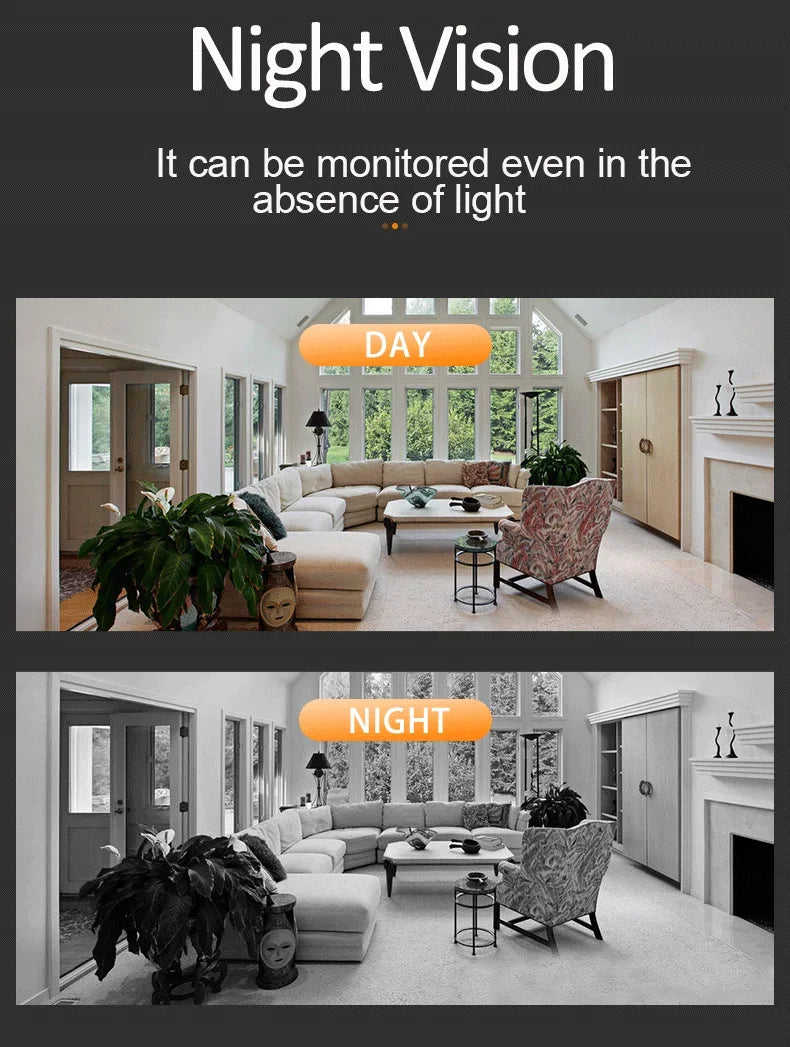 Mini IP Camera HD 1080P Video Voice Recorder Indoor Security CCTV Camera.