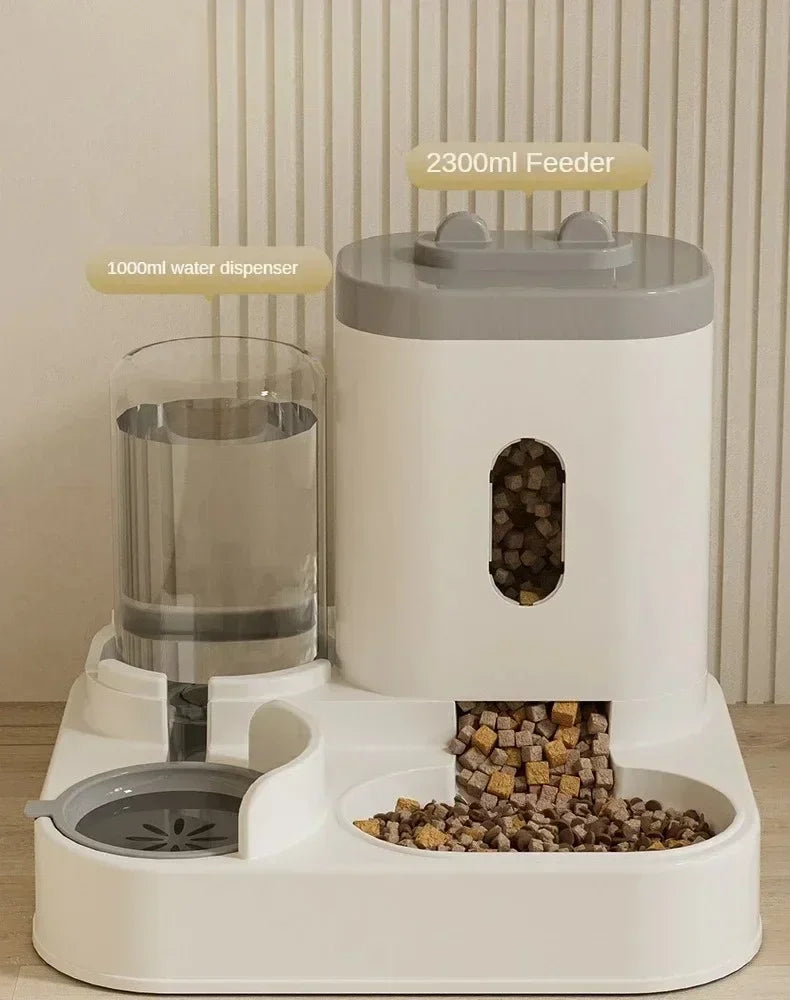 Pet Food Storage Dispenser Container.