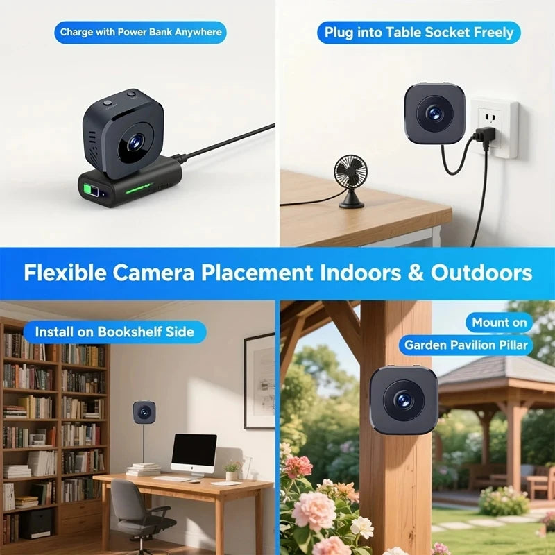 Xiaomi Mini Security Camera HD WiFi Smart Camera.