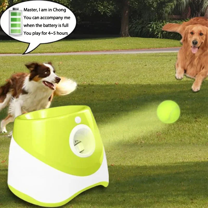 Dog Pet Toys Three-speed Distance Adjustment Automatic Throwing Machine