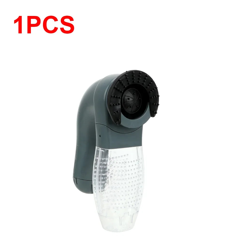 Electric Pet Hair Sucker Portable Vacuum Cleaner Fur Hair Remover Brush Cat Dog Comb Grooming Suction Device Pet Accessories