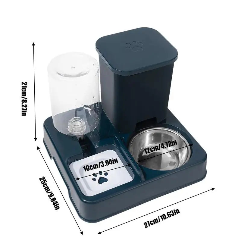 2 in 1 Automatic Pet Feeder and Water Dispenser.