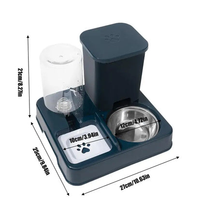 2 in 1 Automatic Pet Feeder and Water Dispenser.