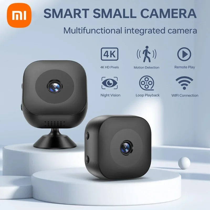 Xiaomi 4K Mini Camera WiFi Camcorder Surveillance Smart Home Security.