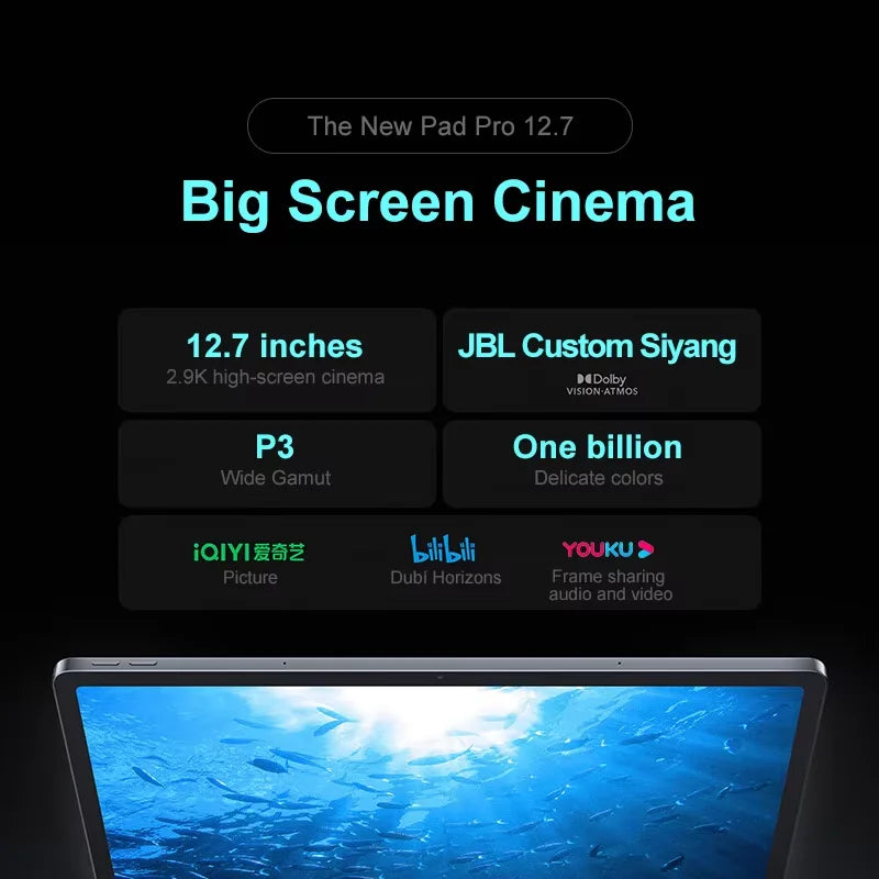 Lenovo XIAOXIN Pad Pro12.7 2025 Office study gaming tablet