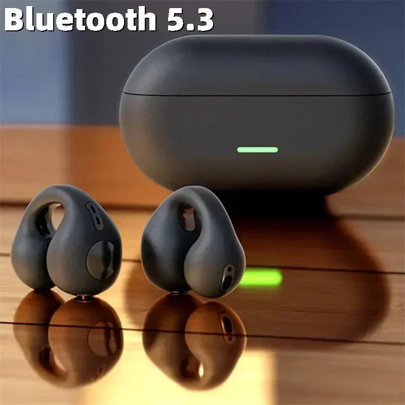 New T75 Bone Conduction Wireless Bluetooth Headphones.