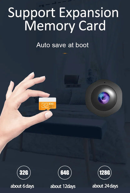 Mini IP Camera HD 1080P Video Voice Recorder Indoor Security CCTV Camera.