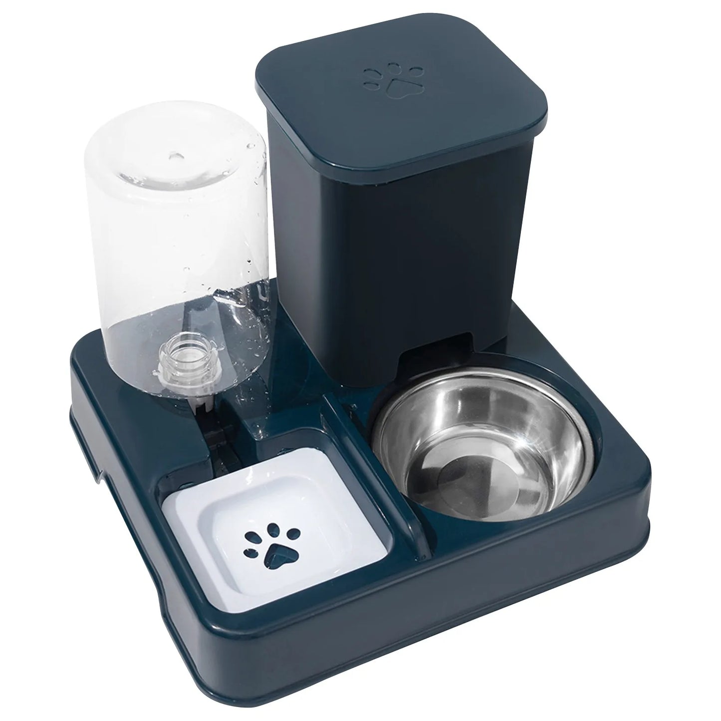 Feeder and Water 2 In 1 Non-Slip Pet Bowl