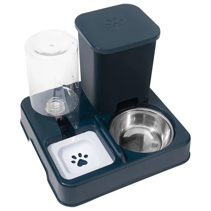 Feeder and Water 2 In 1 Non-Slip Pet Bowl
