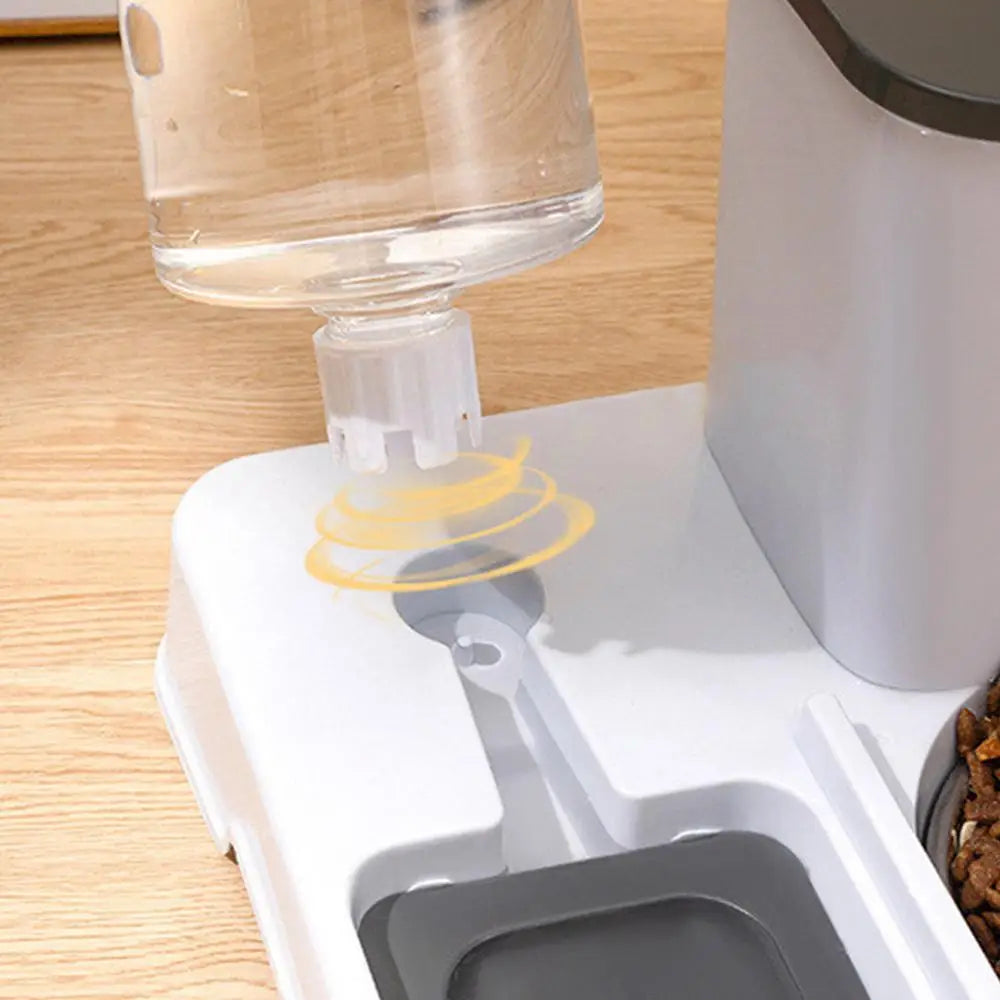 2 in 1 Automatic Pet Feeder and Water Dispenser.