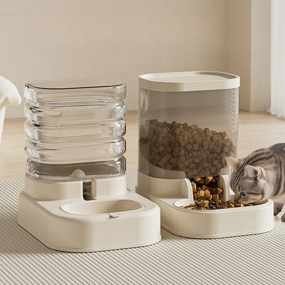 Gravity Pet Feeder and Water Dispenser.