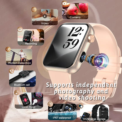 New Smart Watch Men Women with Health, Sports & Fitness Monitor Waterproof