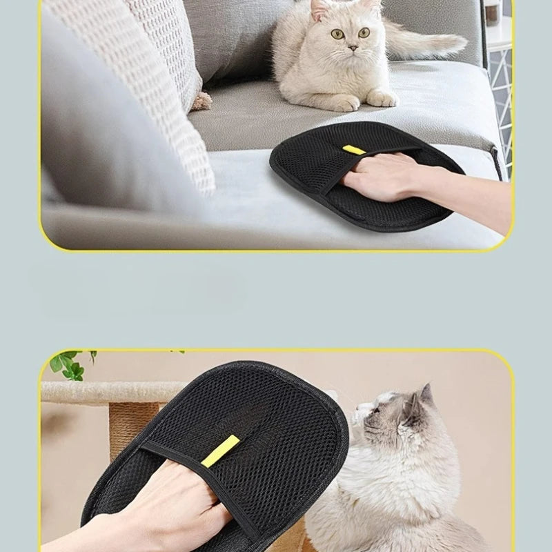 Pet Hair Remover Portable Washable Gloves