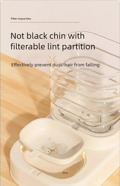 Gravity Pet Feeder and Water Dispenser.