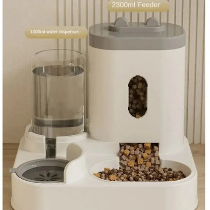 Pet Food Storage Dispenser Container.
